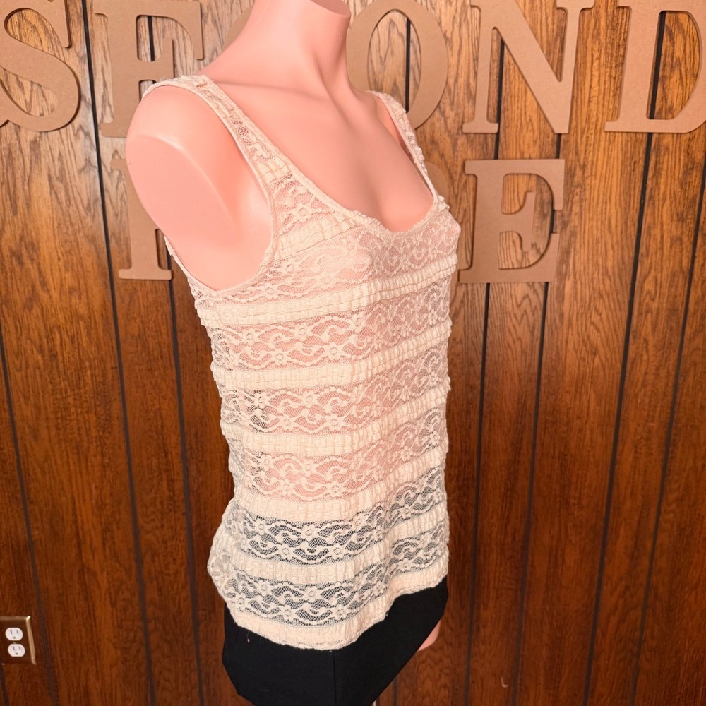 Pink Coquette Fairycore Lace Tank Top Forever 21 Women S Ruffle Romantic Y2K - Picture 4 of 7